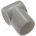 1 1/4" Gray T-L Slip Tee Furniture Grade PVC Fitting