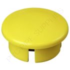 1" Yellow Dome Cap Furniture Grade PVC Fitting