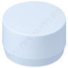 1 1/2" White End Cap Furniture Grade PVC Fitting