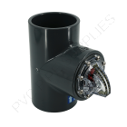 4" AcuFlow Flow Meter with CPVC Tee Body (125-450 GPM)
