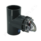 3" AcuFlow Flow Meter with CPVC Tee Body (70-240 GPM)