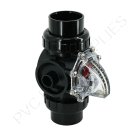 2" AcuFlow Flow Meter with Union Valve Body and Check Valve (10-110 GPM)