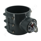 8" AcuFlow Flow Meter with CPVC Saddle Clamp (600-1800 GPM)
