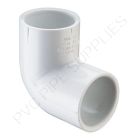 6" Schedule 40 PVC 90 Elbow Socket, 406-060