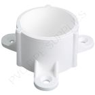 1 1/2" White Table Cap Furniture Grade PVC Fitting