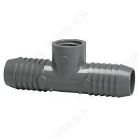 1" x 1" x 1/2" PVC Insert Tee