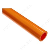 3/4" x 10' Schedule 40 Orange Furniture PVC Pipe