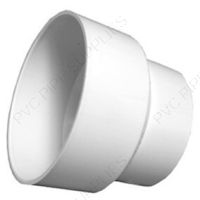 4" Adapter Coupling DWV Fitting, D117-040