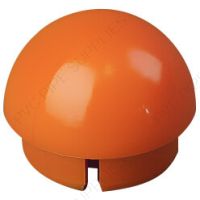 1 1/4" Orange Ball Cap Furniture Grade PVC Fitting