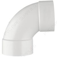 6" DWV 1/4 Bend Hub x Hub Fitting, D300-060