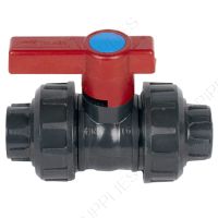 1-1/4" PVC True Union Ball Valve, EPDM, Socket, MA2004