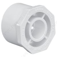 10" x 8" Class 125 PVC Reducer Bushing Spigot x Socket, C637-628
