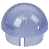 1 1/4" Clear Ball Cap Furniture Grade PVC Fitting