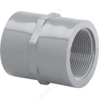 1" Schedule 80 CPVC Coupling Threaded, 9830-010