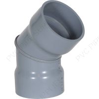 12" CPVC Duct 45 Degree Elbow, 1834-45-12