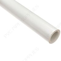 1 1/4" x 10' Schedule 40 White Furniture PVC Pipe