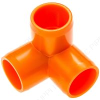 1/2" Orange 3-Way Furniture Grade PVC Fitting