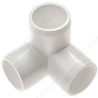 3/4" White 3-Way Furniture Grade PVC Fitting