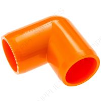 1 1/4" Orange Elbow Furniture Grade PVC Fitting