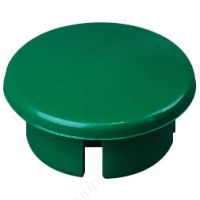 1 1/4" Green Dome Cap Furniture Grade PVC Fitting