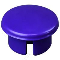 1" Purple Dome Cap Furniture Grade PVC Fitting