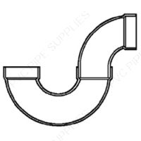 1 1/2" P Trap H x H DWV Fitting, D706-015