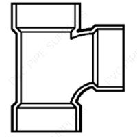 2" x 2" x 1 1/2" San Tee DWV Fitting, D401-251