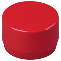 1" Red End Cap Furniture Grade PVC Fitting