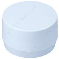 1" White End Cap Furniture Grade PVC Fitting