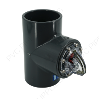 4" AcuFlow Flow Meter with CPVC Tee Body (125-450 GPM)