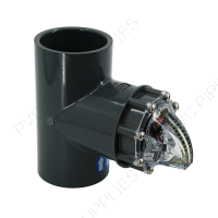 3" AcuFlow Flow Meter with CPVC Tee Body (70-240 GPM)
