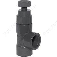 1" Hayward AV Series CPVC Angle Globe Valve w/Threaded ends, FPM O-rings