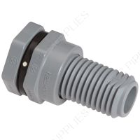 1/2" Hayward BFA Series CPVC Bulkhead Fitting, Standard Base