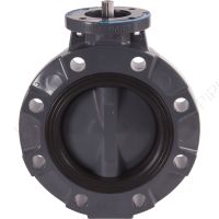4" Hayward BYV Series PVC Butterfly Valve, ECP Series Actuated