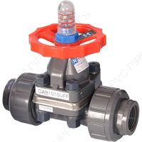 3/4" Hayward DAB Series True Union CPVC Diaphragm Valve
