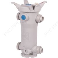 2" Hayward FLV Series GFPP Simplex Bag Filter Vessel w/Socket ends