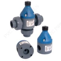 1/2" Hayward RPV Series CPVC Diaphragm Pressure Relief Valve w/FPT x Threaded ends