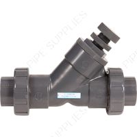1/2" Hayward SLC Series True Union PVC Y-Check Valve w/Threaded ends