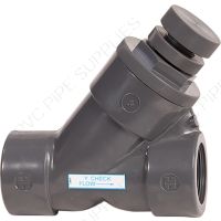 2" Hayward SLC Series PVC Spring Loaded Y-Check Valve-Check Valve