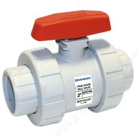 3/4" Hayward TB Series True Union GFPP Ball Valve w/Threaded ends