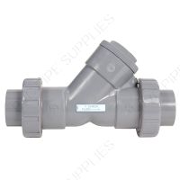 1/2" Hayward YC Series True Union PVC Y-Check Valve w/Threaded ends