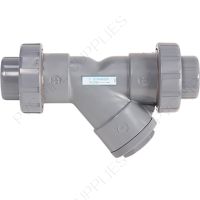 1" Hayward YS Series CPVC True Union Y Strainer w/Socket ends