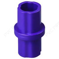 1 1/4" Purple Internal Coupling Sch 40 Furniture Grade PVC Fitting