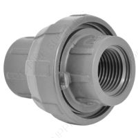 1/2" Schedule 80 PVC Union, Slip x FPT, 899-005
