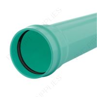 8" x 20' Bell End ASTM D3034 SDR 35 Gasketed Gravity Sewer PVC Pipe