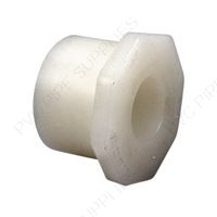 3/4" x 1/2" Natural Kynar PVDF Bushing, 4837-101