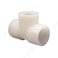 2" Natural Kynar PVDF Tee, 4801-020