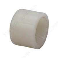 1 1/2" Natural Kynar PVDF Cap, 4848-015