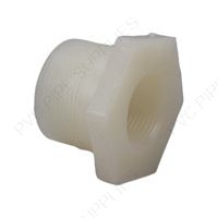 3/4" x 1/2" Natural Kynar PVDF Bushing, 4839-101