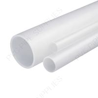 3" x 5' Schedule 80 Natural PVDF Pipe, P0300NPVDF-5